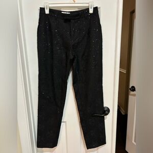 SLA The Label Black Sequin Trousers XS